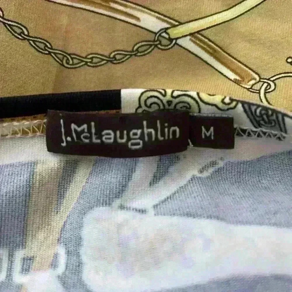 Ladies J. McLaughlin bits and bridles top Size Medium - Picture 3 of 3